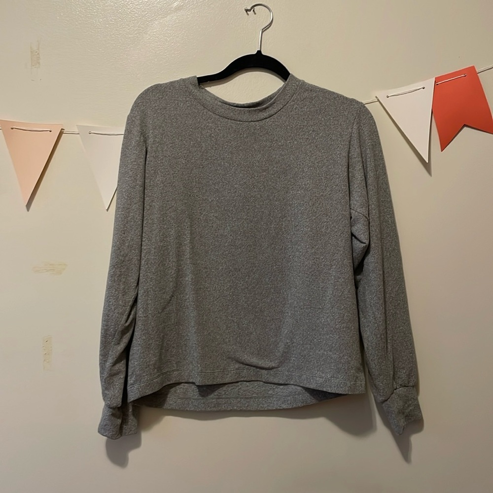 Grey Crewneck Sweatshirt